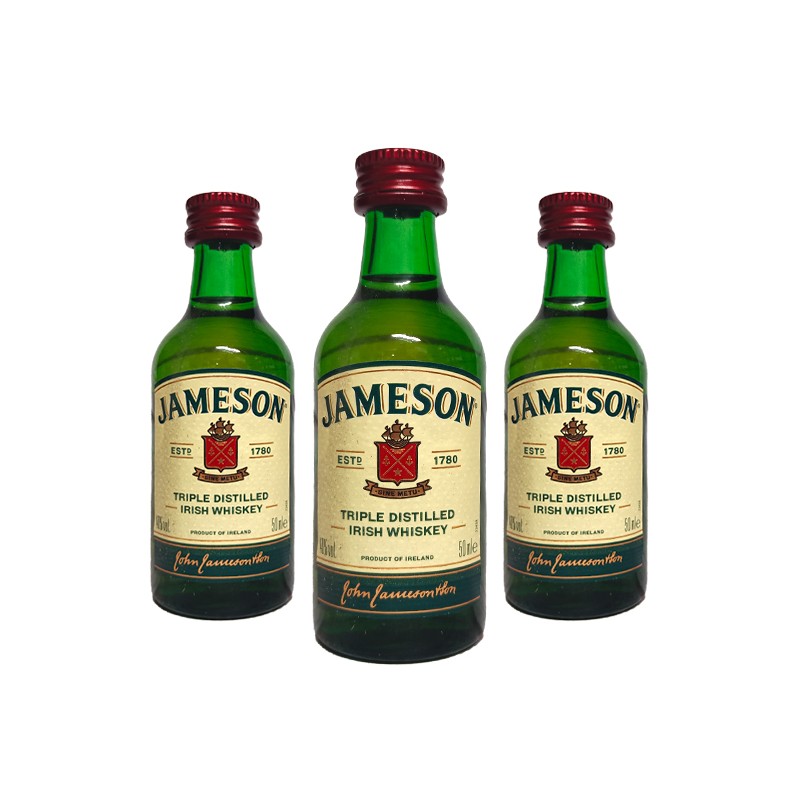 JAMESON IRISH WHISKY MINI 12x5 CL.