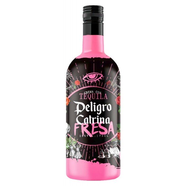 PELIGRO CATRINA TEQUILA CREMA FRESA MINI 5 CL.