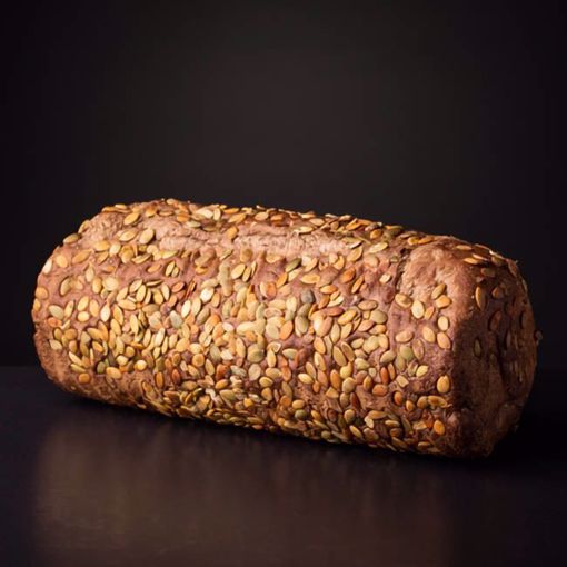BAKKER POMPOEN PITTEN BROOD 450 GR.