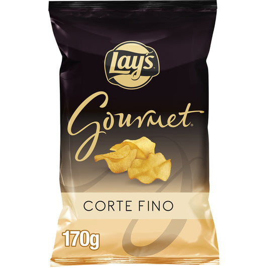 LAYS GOURMET CORTE FINO 170 GR.