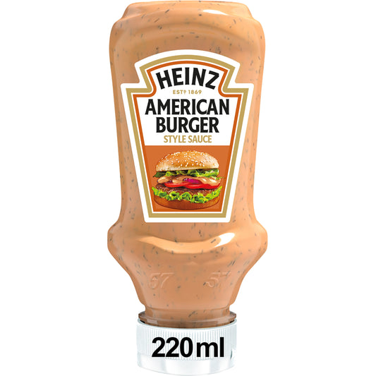 HEINZ SALSA AMERICAN BURGER 220 GR.
