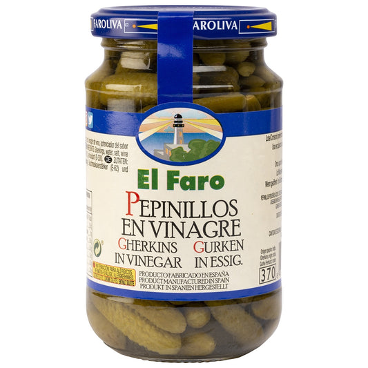 EL FARO PEPINILLOS EN VINAGRE 200 GR.