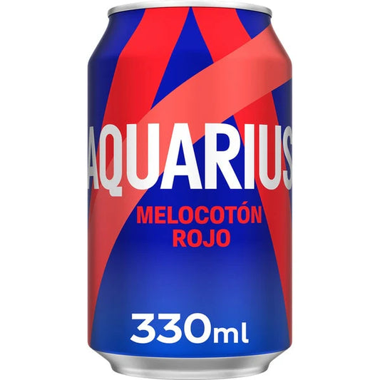 AQUARIUS MELOCOTÓN LATA 24x33 CL.