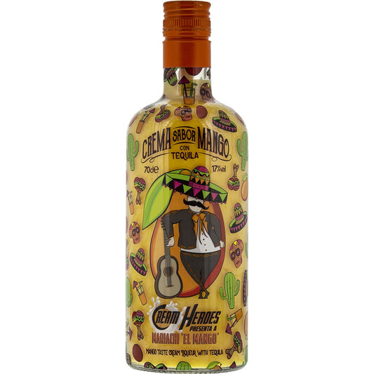 TEQUILA CREMA MANGO MARIACHI 70 CL.