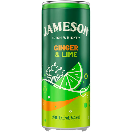 JAMESON GINGER LIME LATA 12x25 CL.