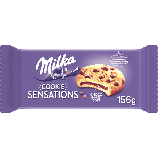 MILKA GALLETA COOKIES SENSATION 156 GR.