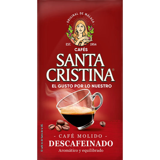 SANTA CRISTINA CAFÉ DESCAF. MOLIDO 250 GR.