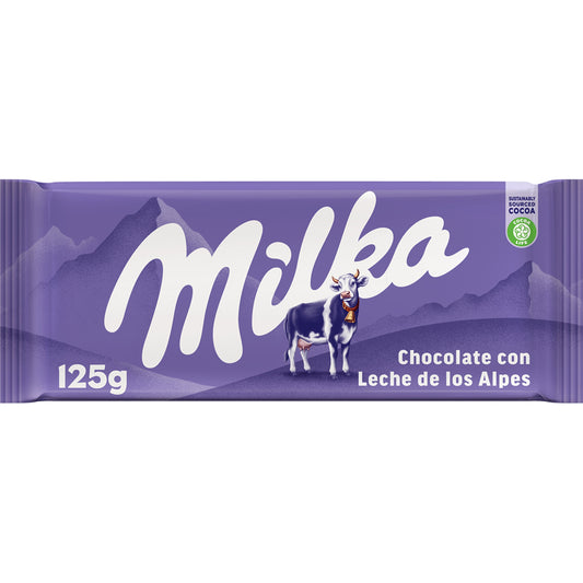 MILKA CHOCOLATE CON LECHE 125 GR.