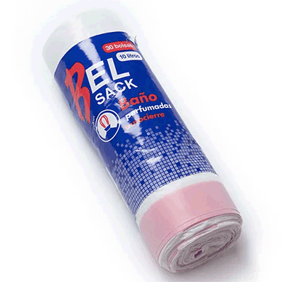 BELSACK BOLSA BASURA BLANCA 39x40 30 U.