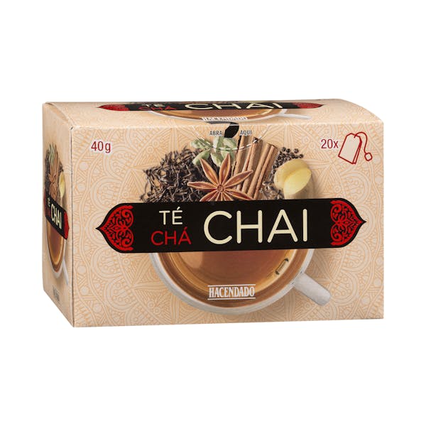 HD TÉ CHAI 20 UND. 40 GR.