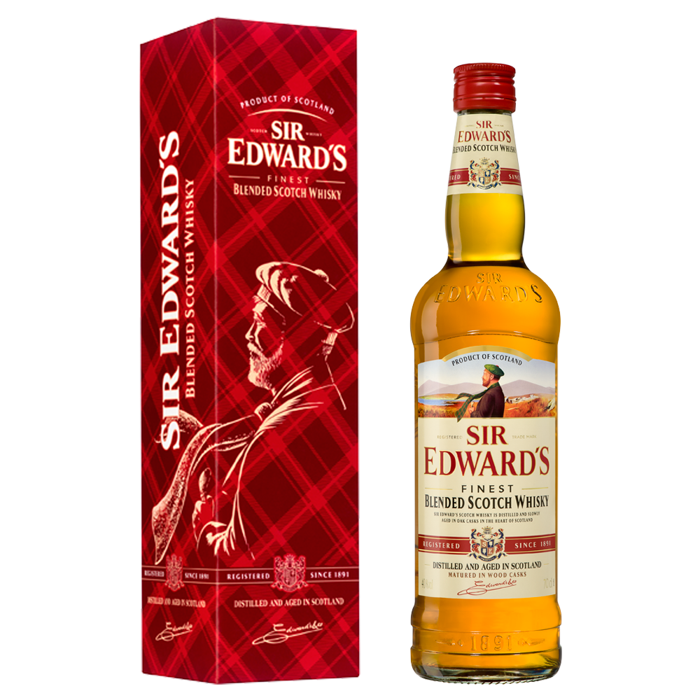 SIR EDWARDS SCOTCH WHISKY 70 CL.