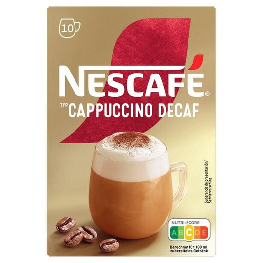 NESCAFÉ CAPPUCCINO DECAFE 10 STUKS