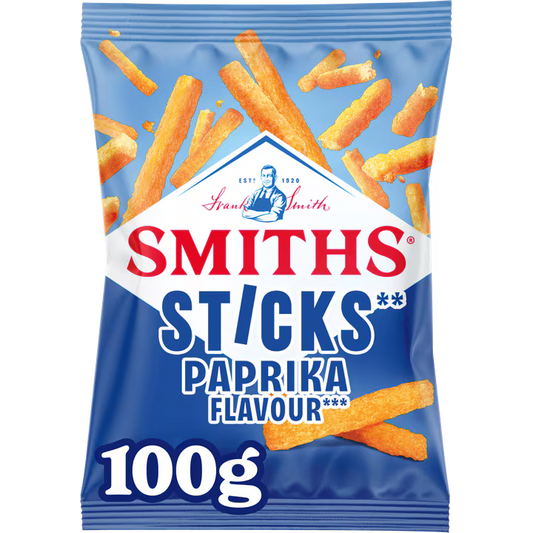 SMITHS STICKS PAPRIKA 100 GR.