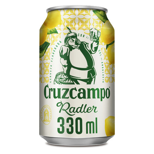 CRUZCAMPO RADLER LATA 24x33 CL.