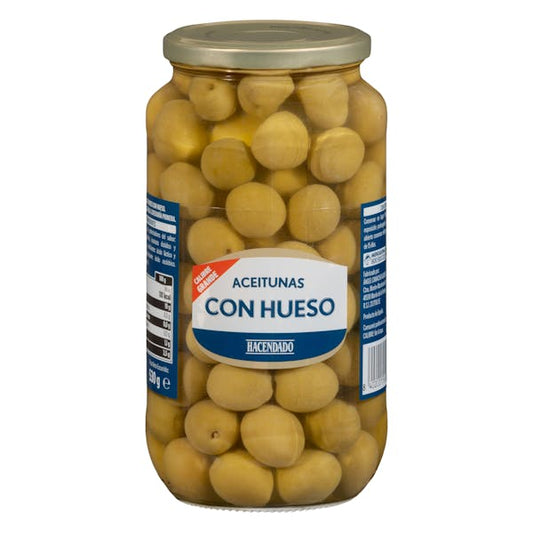 HD ACEITUNAS CON HUESO 935 GR.