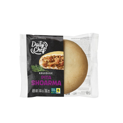 Daily chef pita shoarma 140 gr