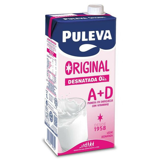 PULEVA LECHE DESNATADA BRIK 1 LTR.