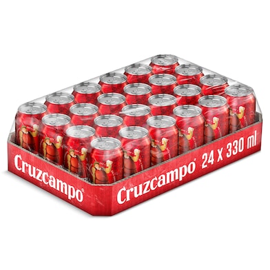CRUZCAMPO CERVEZA LATA 24x33 CL.