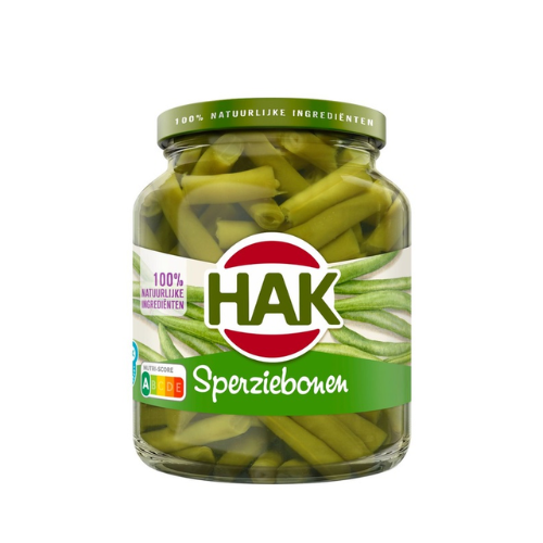 Hak sperziebonen fijn 340 gr.