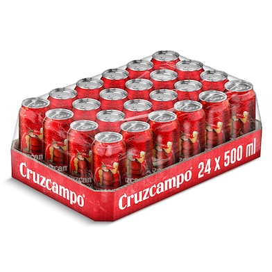 CRUZCAMPO CERVEZA LATA 24x50 CL.