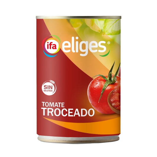 IFA-ELIGES TOMATE TROCEADO LATA 390 GR.