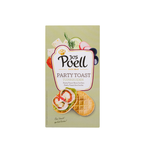Jos poel party toast tuinkruiden 150 gr.