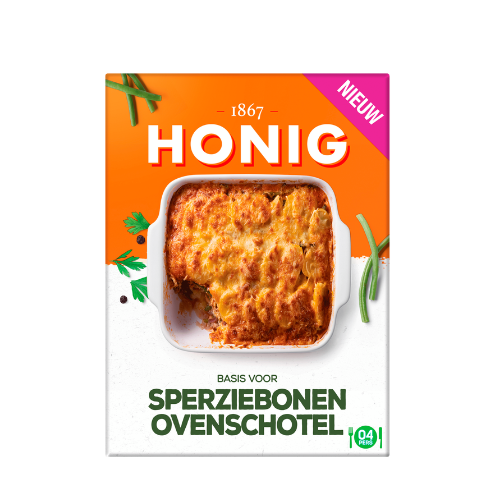 Honig sperziebonen ovenschotel 36 gr
