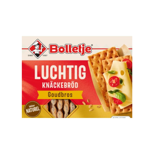 Bolletje knackebrod luchtig goudbros 240 gr.