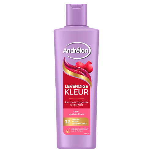 Andrelon shampoo levendige kleur 250 ml.