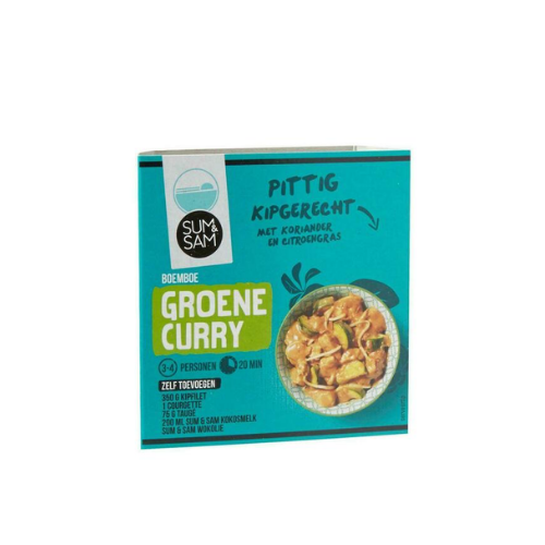 Sum en sam boemboe groene curry 95 gr.