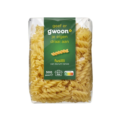 G'woon fusilli 500 gr.