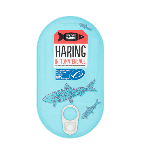 Vismarine haring in tomatensaus 200 gr.