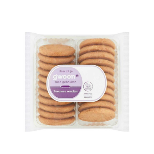 G'woon zeeuwse rondjes 250 gr.