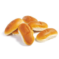 BAKKER WITTE PUNTJES ZAK 6 STUKS