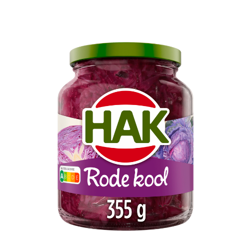 Hak rode kool 355 gr.