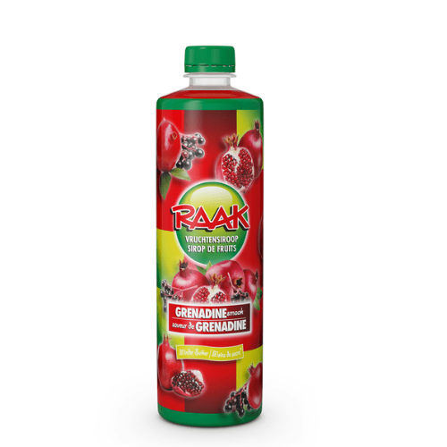 Raak siroop grenadine 75 cl.