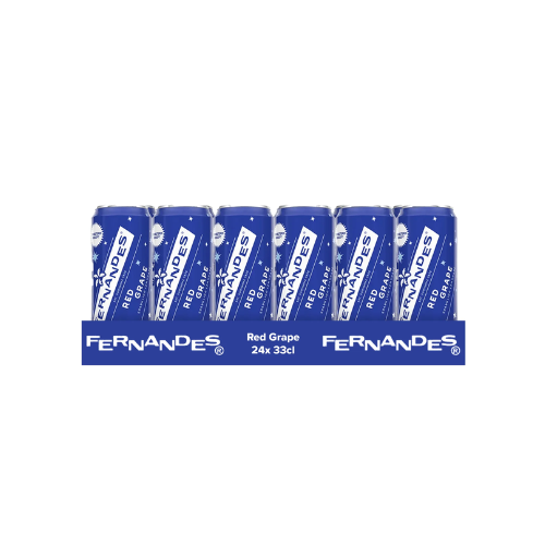 Fernandes red grape lata 12x25 cl