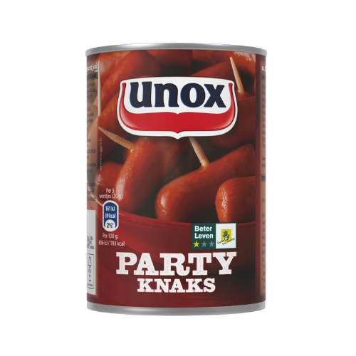 Unox knaks party 400 gr.