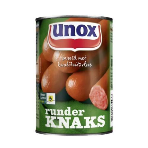 Unox knaks rund 400 gr.