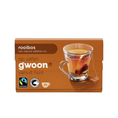 G'woon rooibos thee 20x1,5 gr.