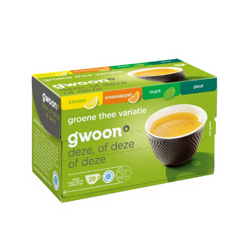 G'woon groene thee (té verde) 30 gr.