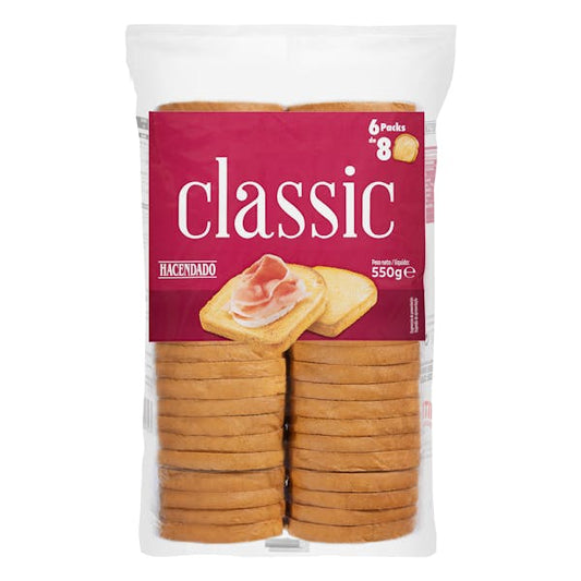 HD PAN TOSTADO CLASSIC 550 GR.