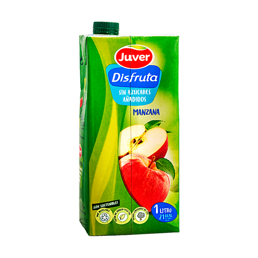 JUVER DISFRUTA ZUMO MANZANA BRIK 1 LTR.