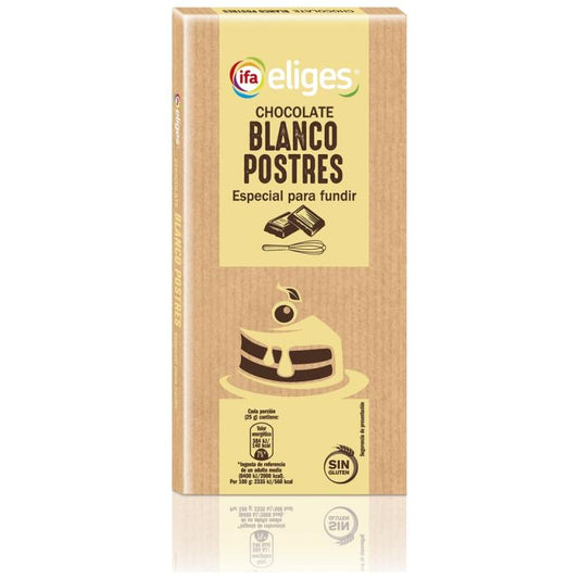 IFA-ELIGES CHOCOLATE BLANCO POSTRE 200 GR.