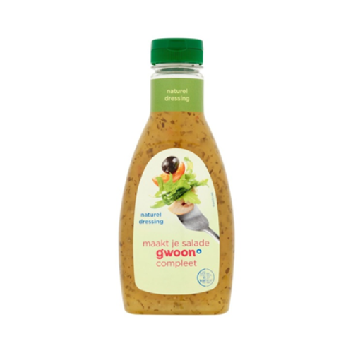 G'woon sladressing naturel 450 ml