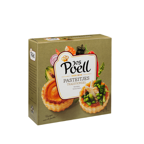 Jos poell pasteitjes traditioneel oven 125 gr.