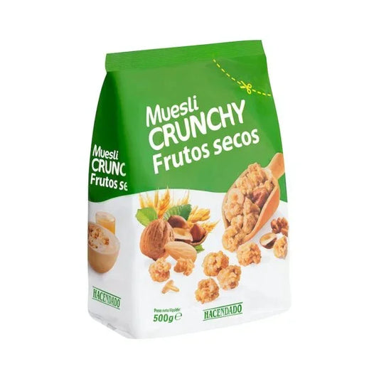 HD MUESLI CRUNCHY FRUTOS SECOS 500 GR.