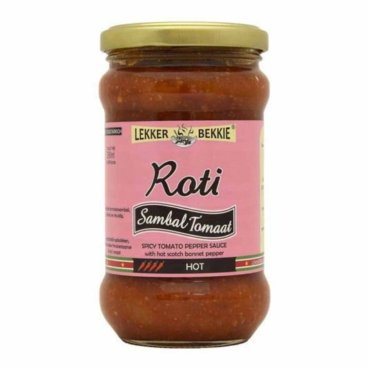 LEKKERBEKKIE ROTI SAMBAL TOMAAT 290 ML.