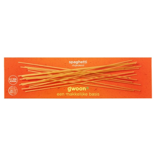 G'woon spaghetti 500 gr