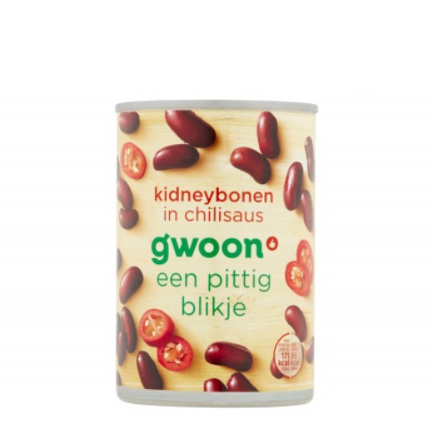 G'woon chilibonen 400 gr.